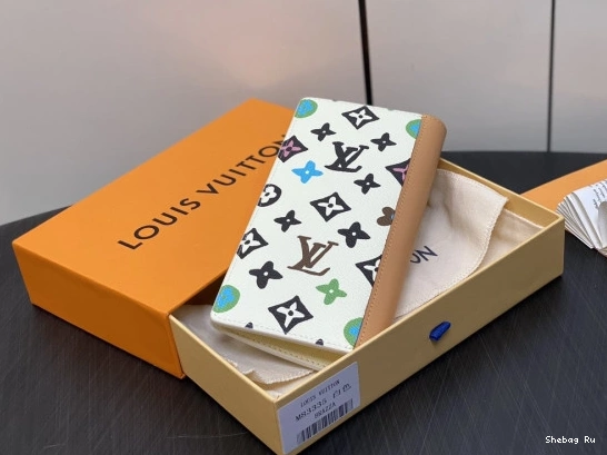 WALLET-10*19*2cm VUITTON BRAZZA LOUIS 0718